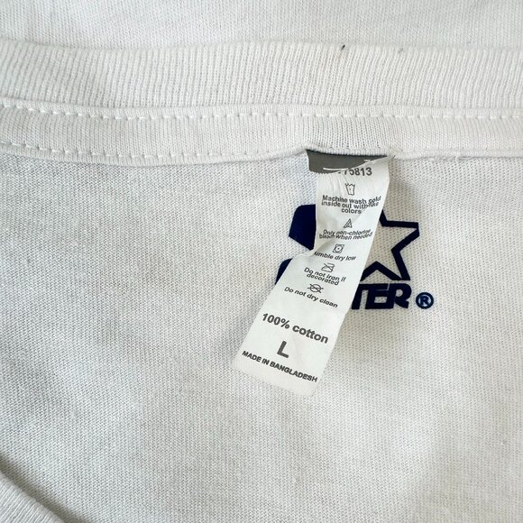 Starter Miami Dolphins TShirt Mens White Size Large Graphic Shirt, Pre-owned - Picture 4 of 5